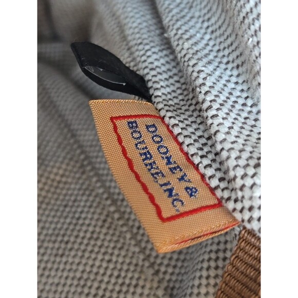 Dooney And Bourke Pebble Leather Crossbody Shoulder Bag Black Magnetic Snap Hobo - Picture 12 of 16